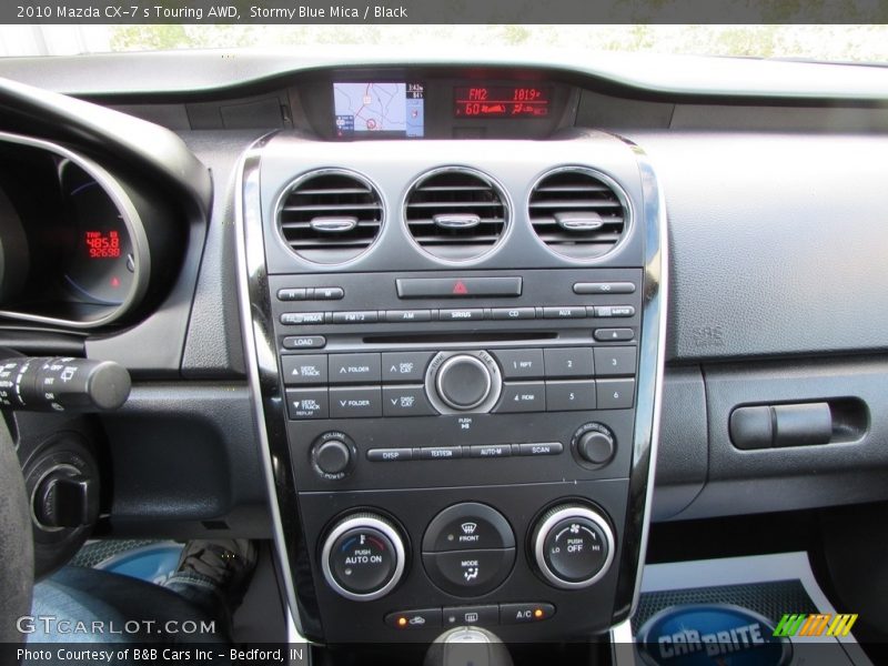 Stormy Blue Mica / Black 2010 Mazda CX-7 s Touring AWD
