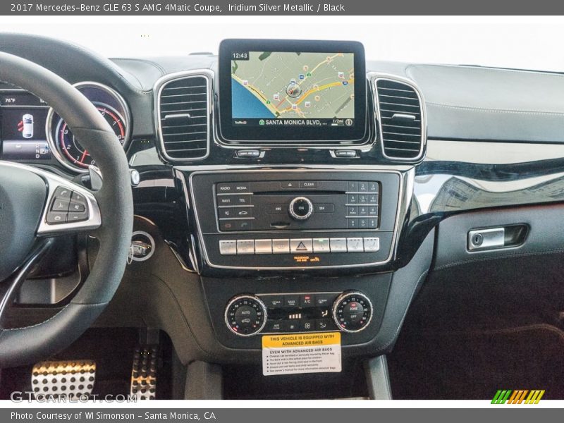 Controls of 2017 GLE 63 S AMG 4Matic Coupe