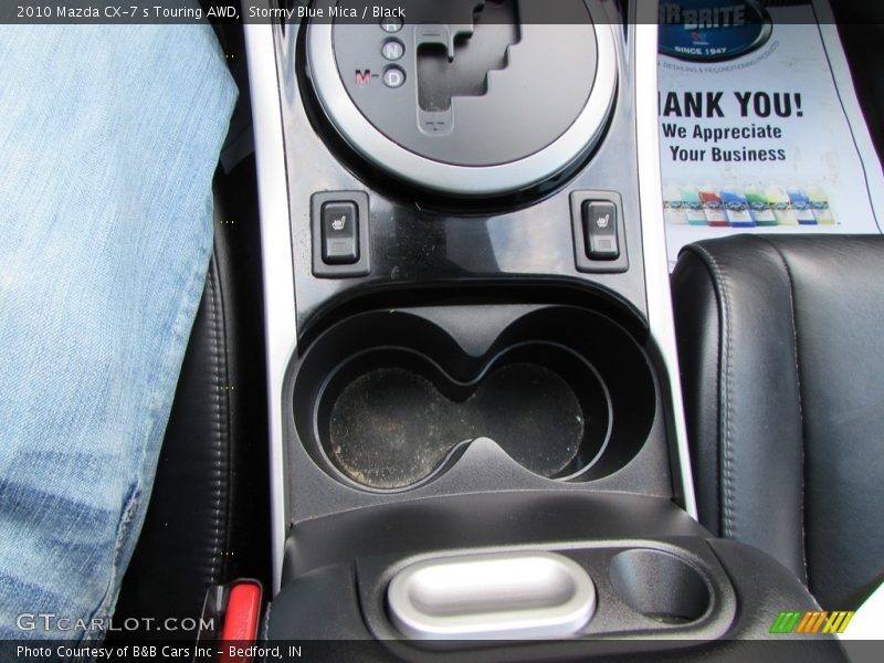 Stormy Blue Mica / Black 2010 Mazda CX-7 s Touring AWD