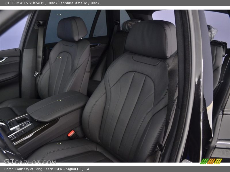 Front Seat of 2017 X5 xDrive35i