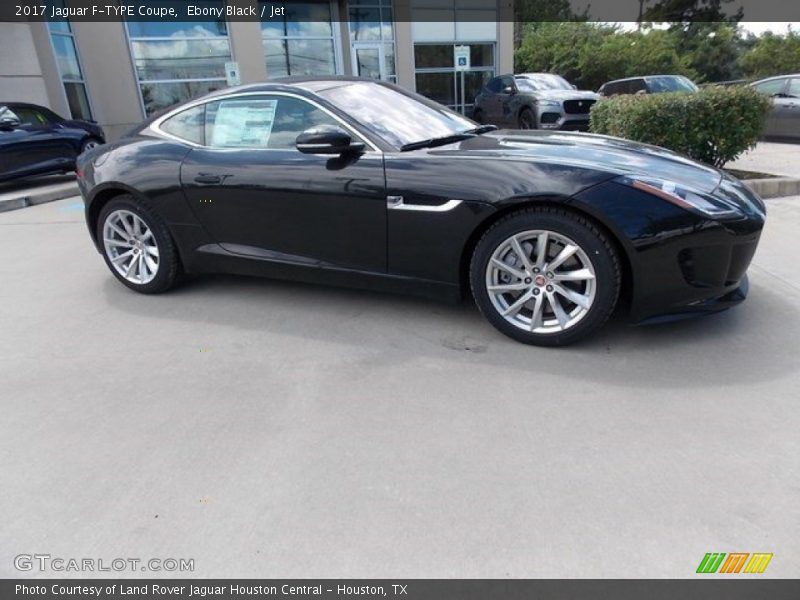  2017 F-TYPE Coupe Ebony Black