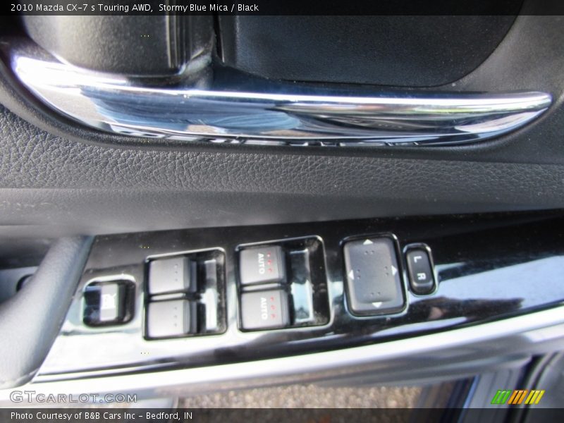 Stormy Blue Mica / Black 2010 Mazda CX-7 s Touring AWD