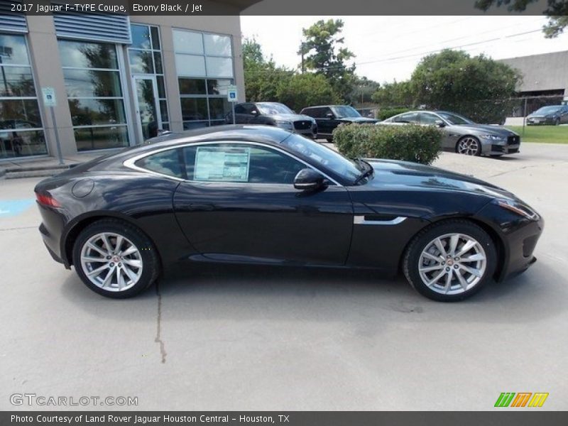  2017 F-TYPE Coupe Ebony Black
