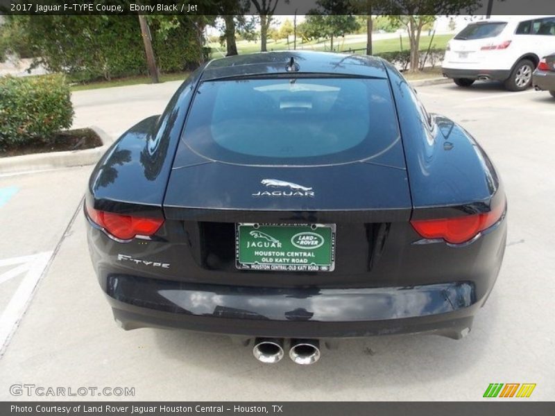 Ebony Black / Jet 2017 Jaguar F-TYPE Coupe