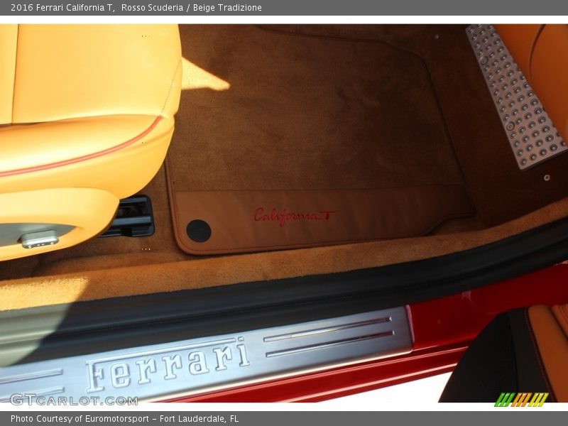 Rosso Scuderia / Beige Tradizione 2016 Ferrari California T