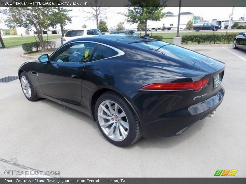 Ebony Black / Jet 2017 Jaguar F-TYPE Coupe