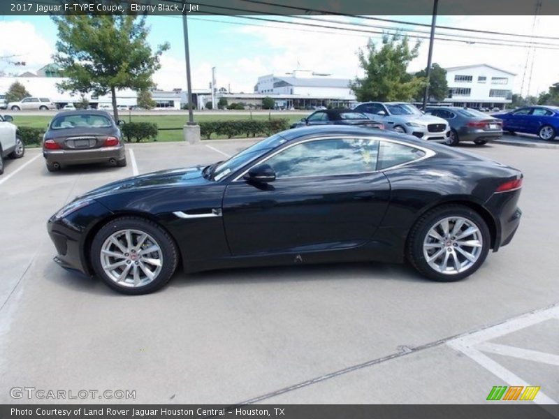 Ebony Black / Jet 2017 Jaguar F-TYPE Coupe