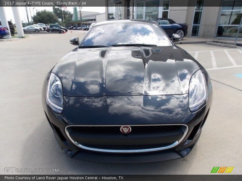 Ebony Black / Jet 2017 Jaguar F-TYPE Coupe