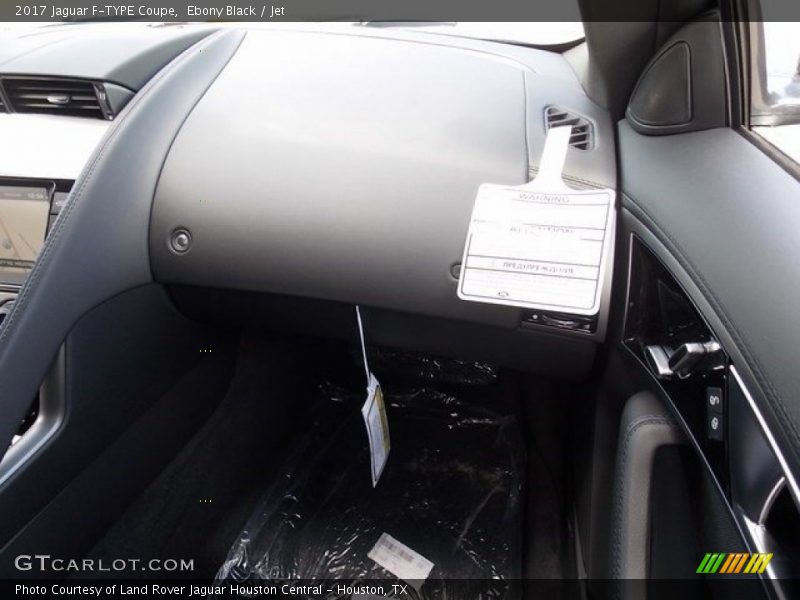 Ebony Black / Jet 2017 Jaguar F-TYPE Coupe