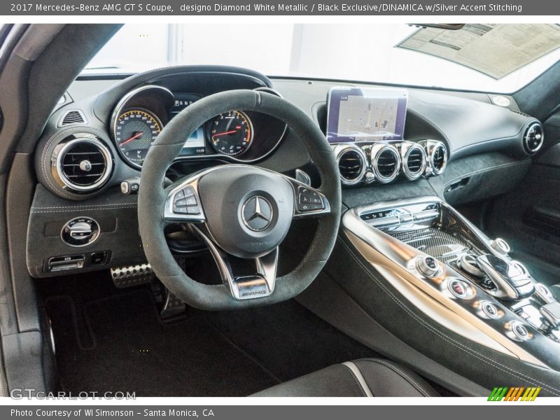 Dashboard of 2017 AMG GT S Coupe