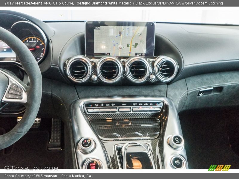 Controls of 2017 AMG GT S Coupe