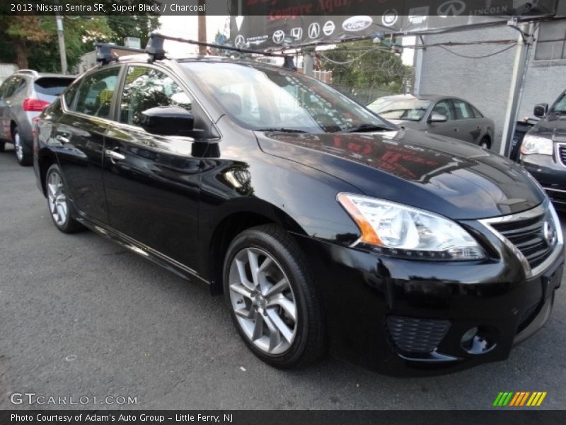Super Black / Charcoal 2013 Nissan Sentra SR
