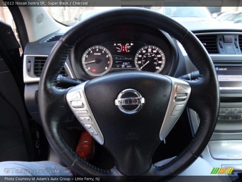 Super Black / Charcoal 2013 Nissan Sentra SR