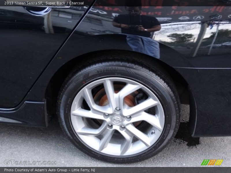 Super Black / Charcoal 2013 Nissan Sentra SR