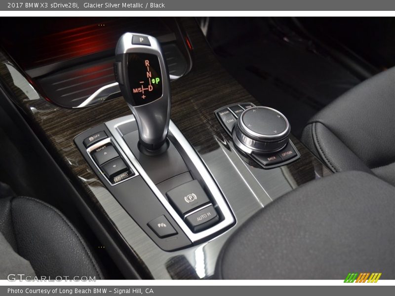Glacier Silver Metallic / Black 2017 BMW X3 sDrive28i