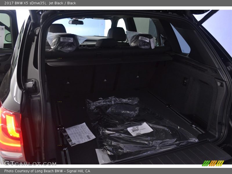 Jet Black / Black 2017 BMW X5 sDrive35i