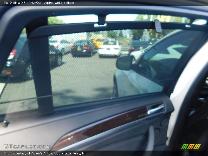 Alpine White / Black 2012 BMW X6 xDrive50i