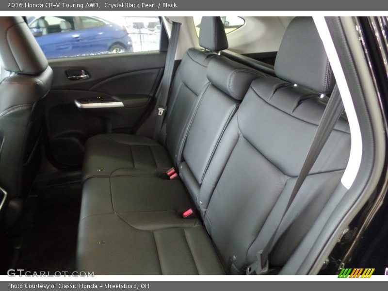 Crystal Black Pearl / Black 2016 Honda CR-V Touring AWD