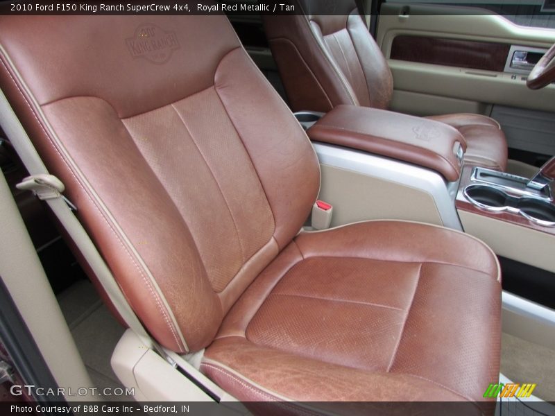 Front Seat of 2010 F150 King Ranch SuperCrew 4x4