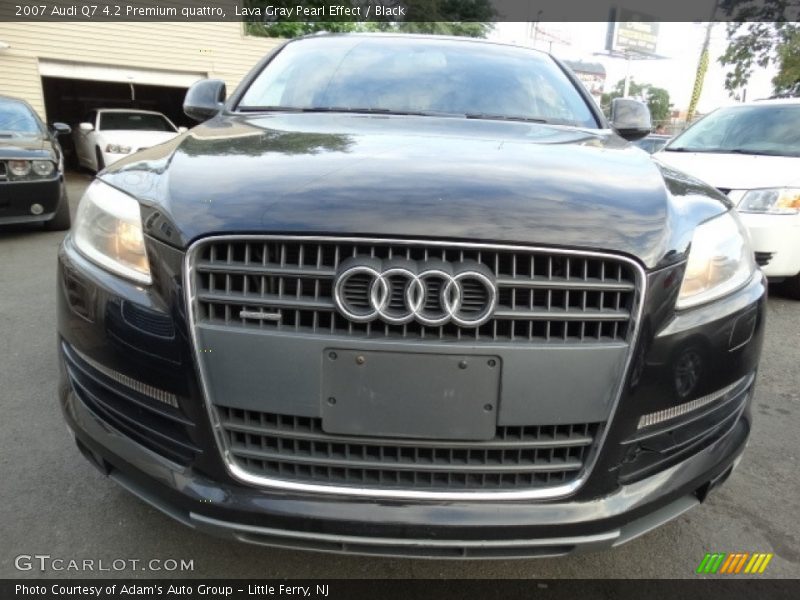 Lava Gray Pearl Effect / Black 2007 Audi Q7 4.2 Premium quattro