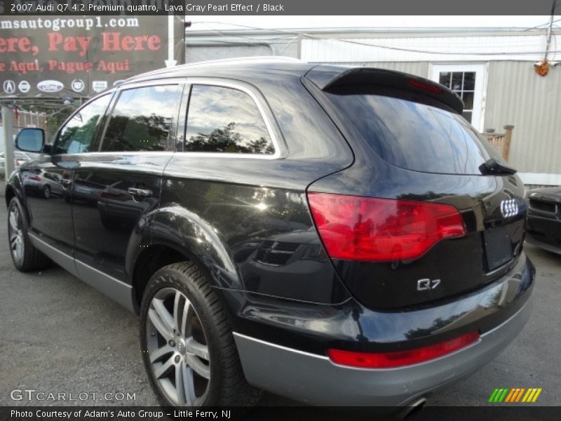 Lava Gray Pearl Effect / Black 2007 Audi Q7 4.2 Premium quattro