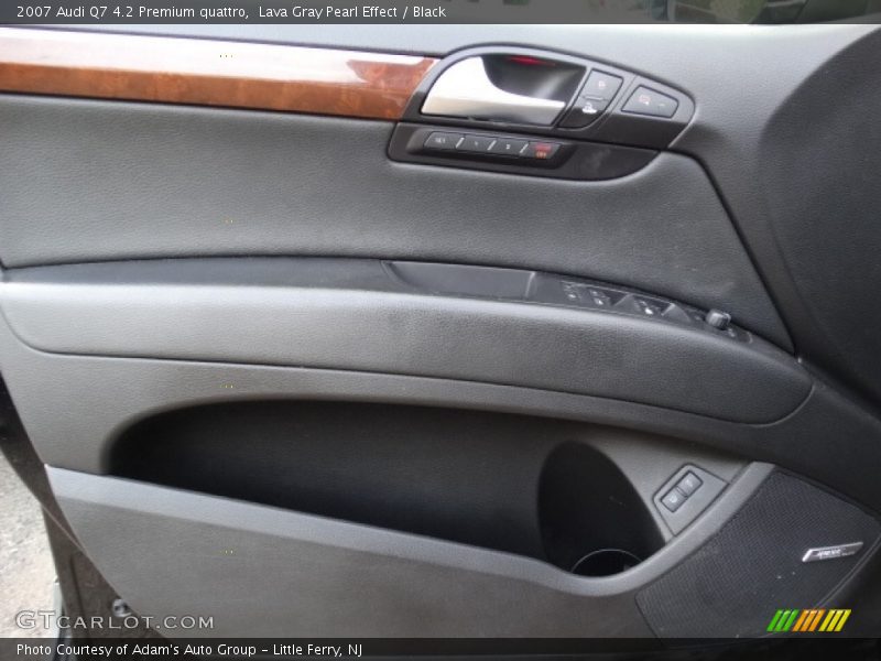 Lava Gray Pearl Effect / Black 2007 Audi Q7 4.2 Premium quattro