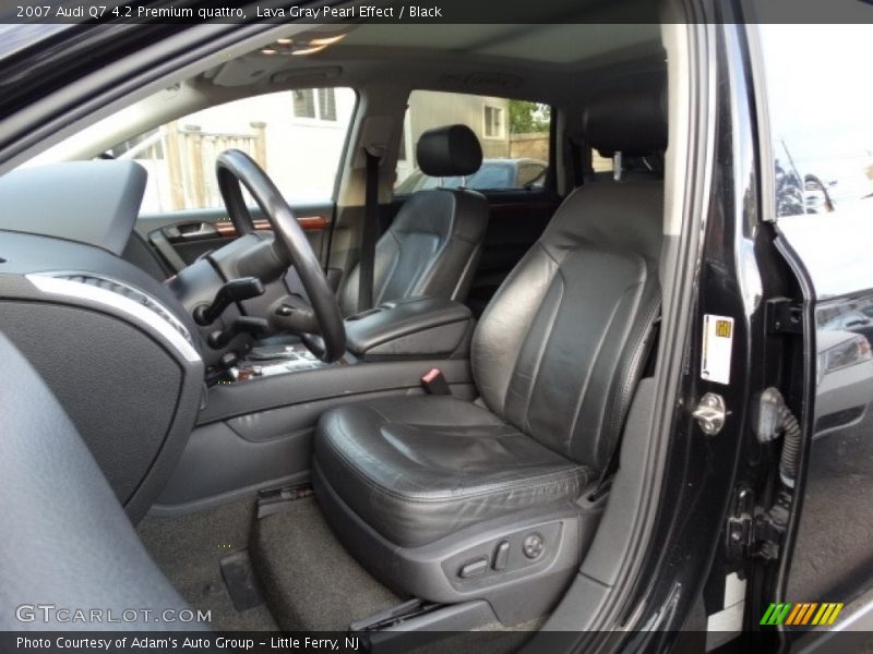 Lava Gray Pearl Effect / Black 2007 Audi Q7 4.2 Premium quattro