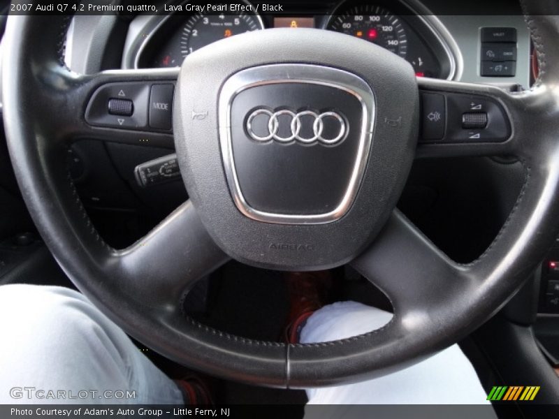 Lava Gray Pearl Effect / Black 2007 Audi Q7 4.2 Premium quattro