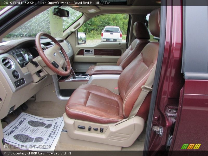  2010 F150 King Ranch SuperCrew 4x4 Tan Interior