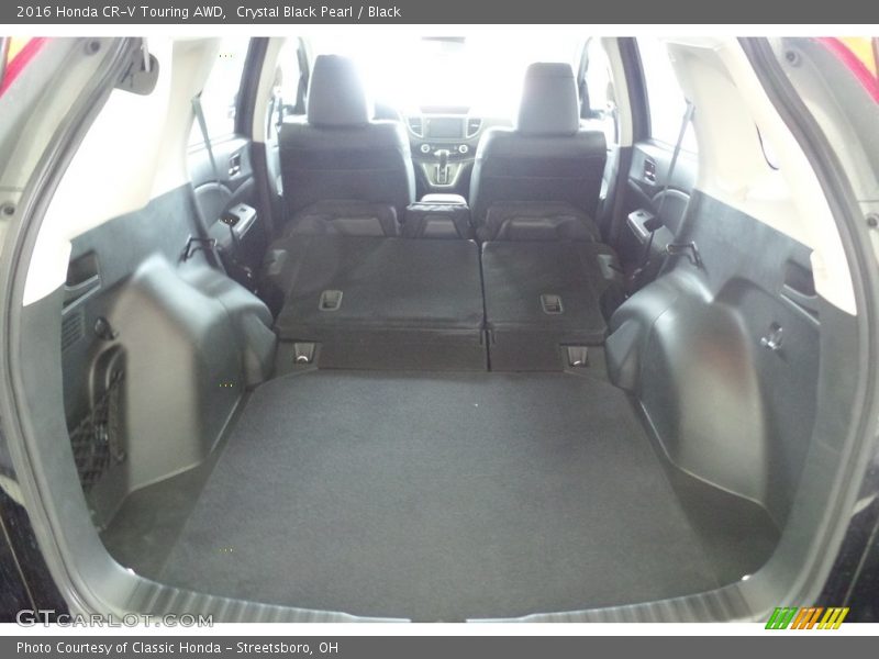 Crystal Black Pearl / Black 2016 Honda CR-V Touring AWD