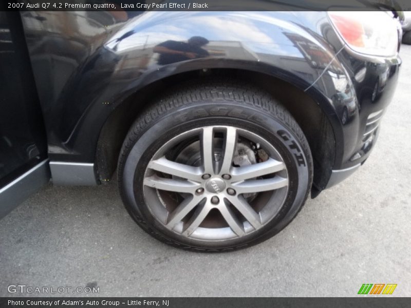Lava Gray Pearl Effect / Black 2007 Audi Q7 4.2 Premium quattro