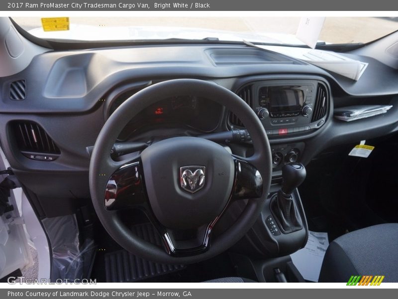 Dashboard of 2017 ProMaster City Tradesman Cargo Van