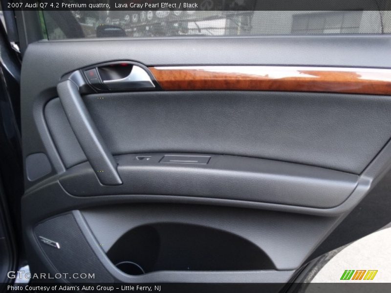 Lava Gray Pearl Effect / Black 2007 Audi Q7 4.2 Premium quattro