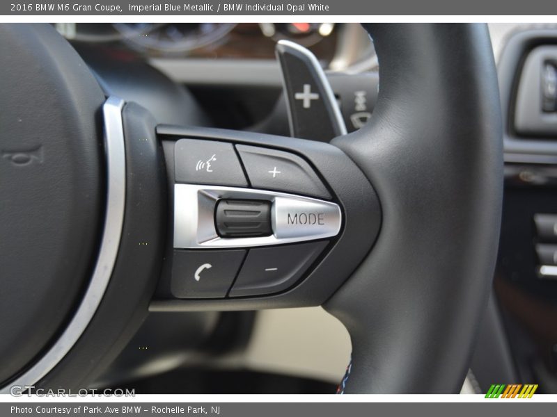 Controls of 2016 M6 Gran Coupe