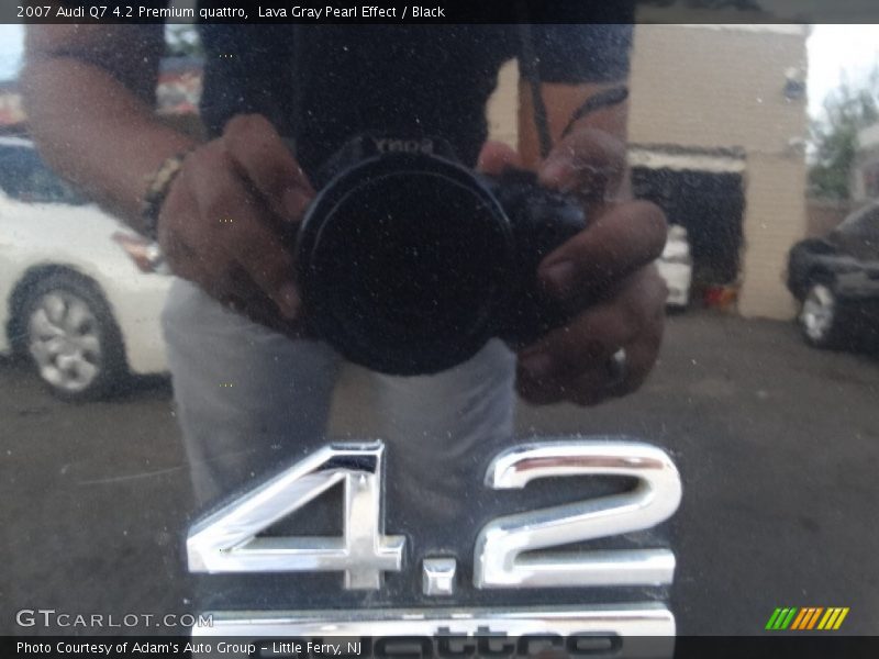 Lava Gray Pearl Effect / Black 2007 Audi Q7 4.2 Premium quattro