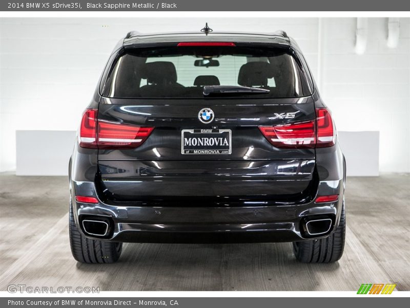 Black Sapphire Metallic / Black 2014 BMW X5 sDrive35i