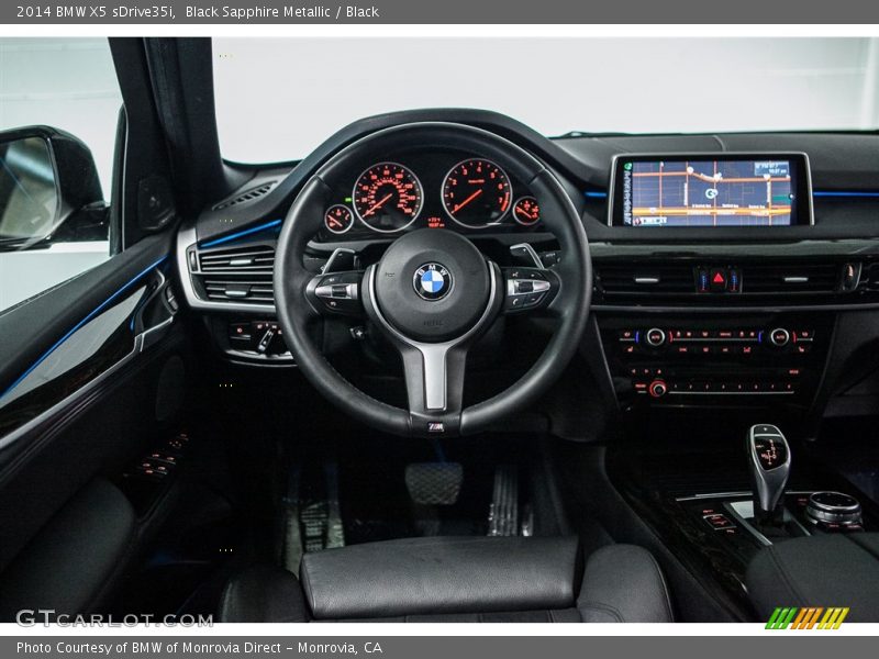 Black Sapphire Metallic / Black 2014 BMW X5 sDrive35i