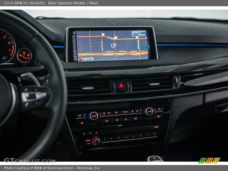 Black Sapphire Metallic / Black 2014 BMW X5 sDrive35i