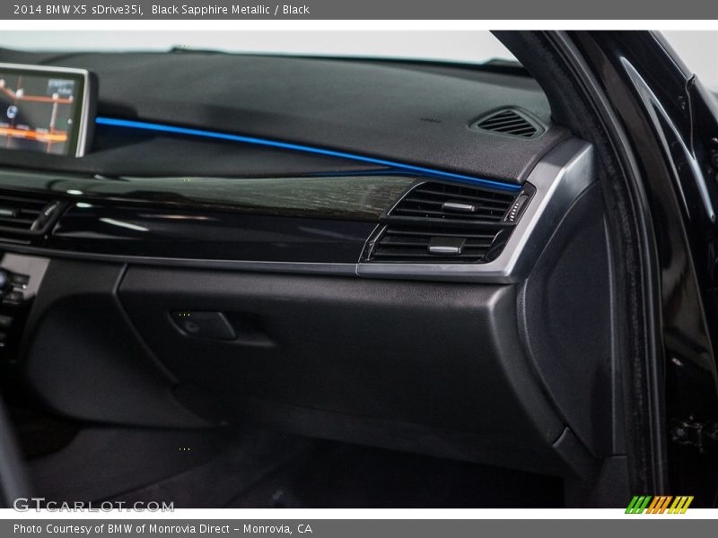 Black Sapphire Metallic / Black 2014 BMW X5 sDrive35i
