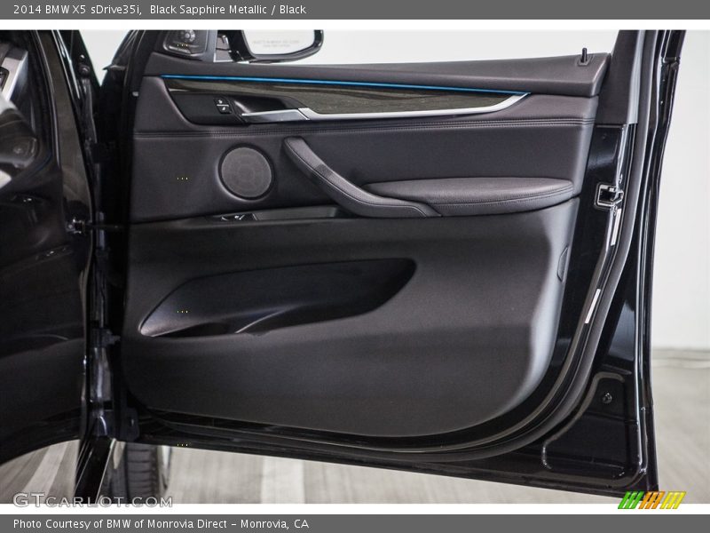 Black Sapphire Metallic / Black 2014 BMW X5 sDrive35i