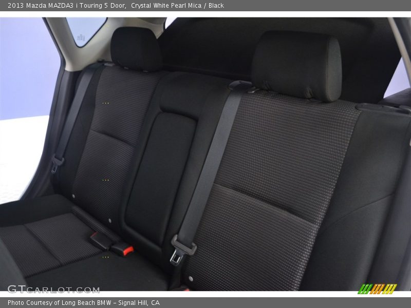 Crystal White Pearl Mica / Black 2013 Mazda MAZDA3 i Touring 5 Door