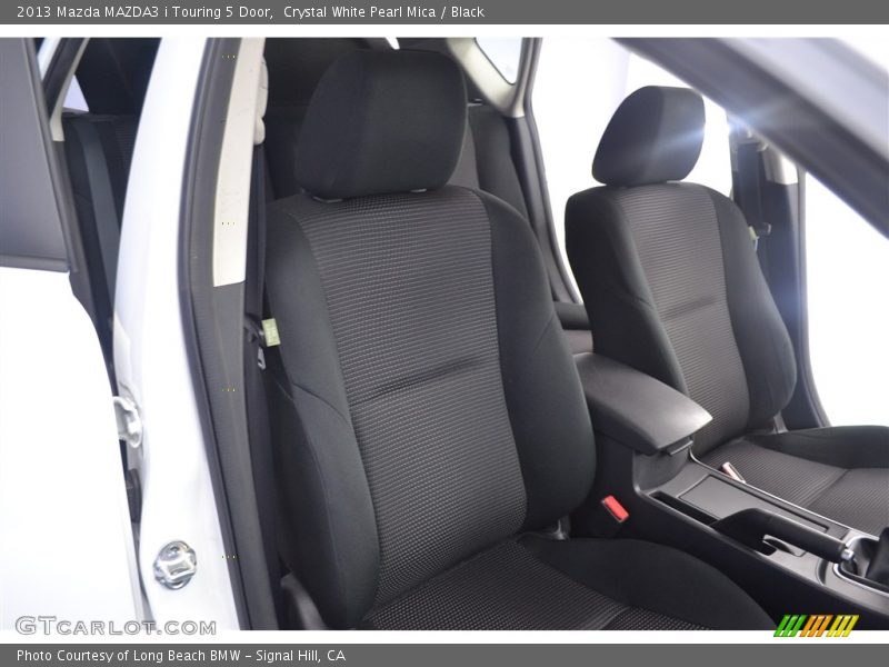 Crystal White Pearl Mica / Black 2013 Mazda MAZDA3 i Touring 5 Door