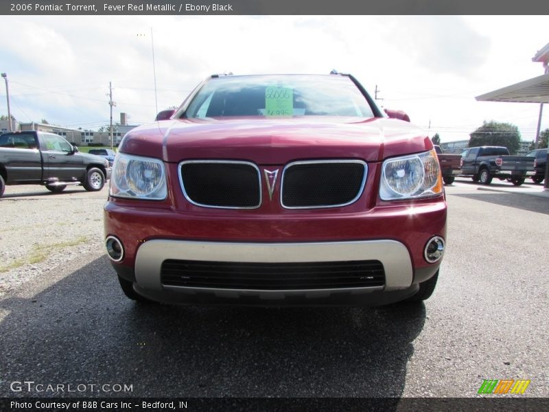 Fever Red Metallic / Ebony Black 2006 Pontiac Torrent