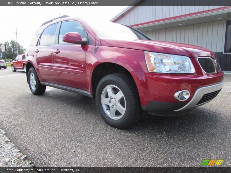 Fever Red Metallic / Ebony Black 2006 Pontiac Torrent