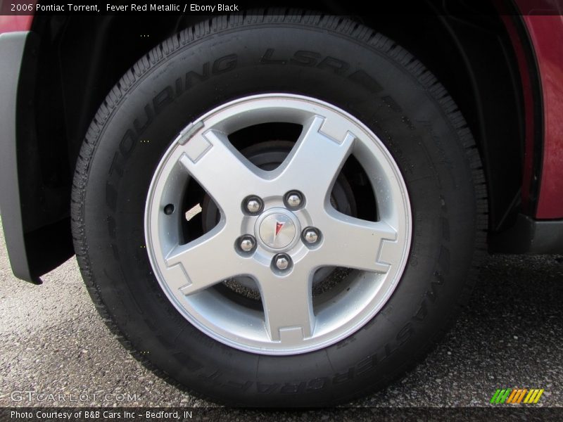 Fever Red Metallic / Ebony Black 2006 Pontiac Torrent