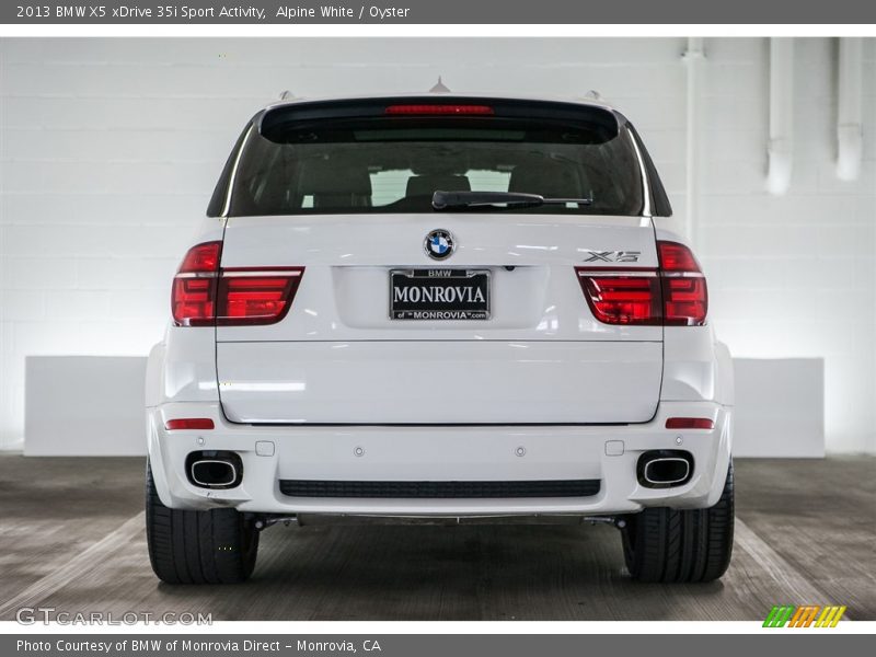 Alpine White / Oyster 2013 BMW X5 xDrive 35i Sport Activity