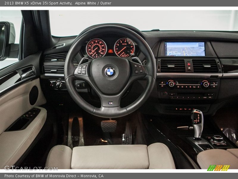 Alpine White / Oyster 2013 BMW X5 xDrive 35i Sport Activity