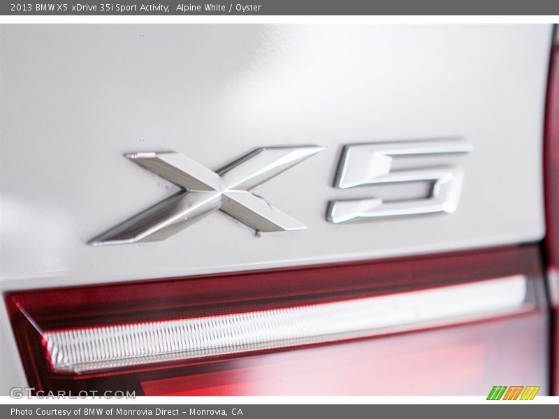 Alpine White / Oyster 2013 BMW X5 xDrive 35i Sport Activity
