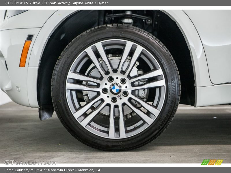 Alpine White / Oyster 2013 BMW X5 xDrive 35i Sport Activity