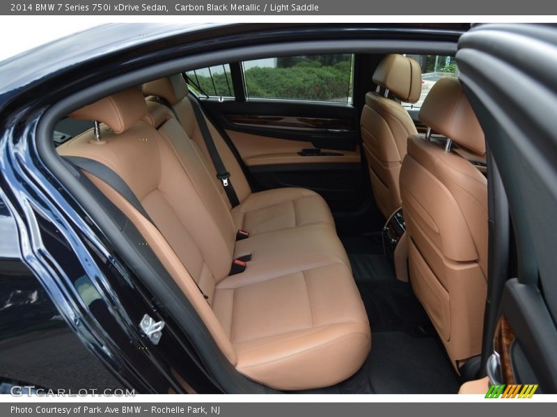 Rear Seat of 2014 7 Series 750i xDrive Sedan